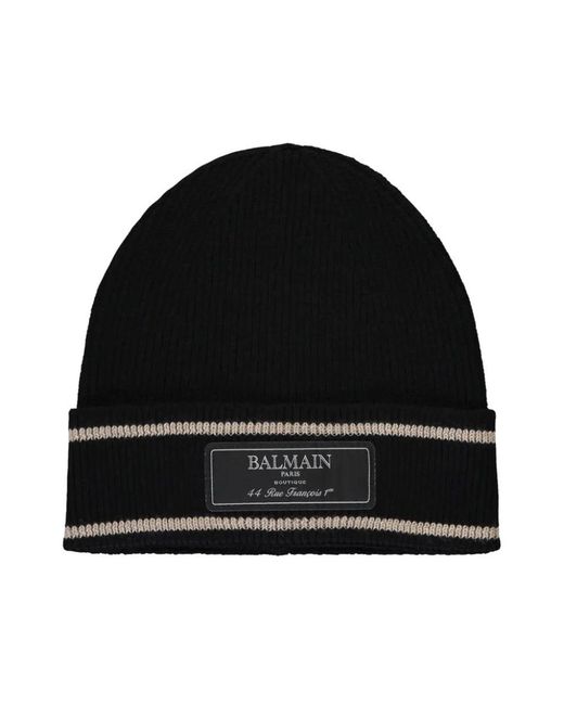 Balmain Black Beanies
