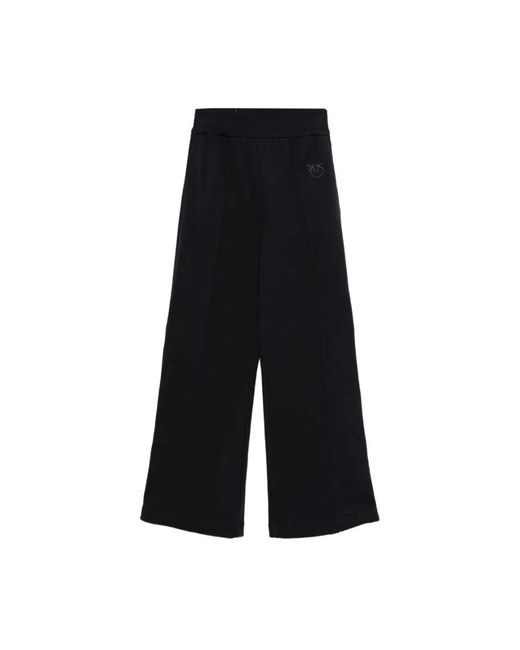 Pinko Black Wide Trousers