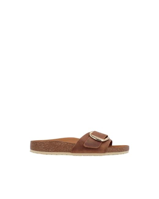 Birkenstock Brown Sliders