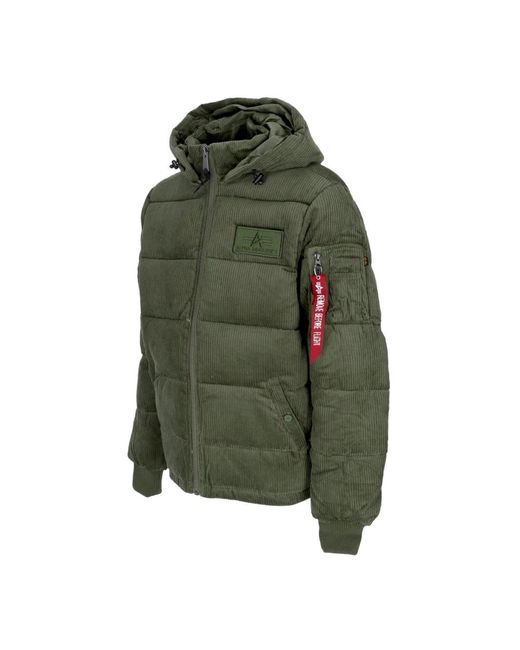 Alpha Industries Green Winter Jackets for men