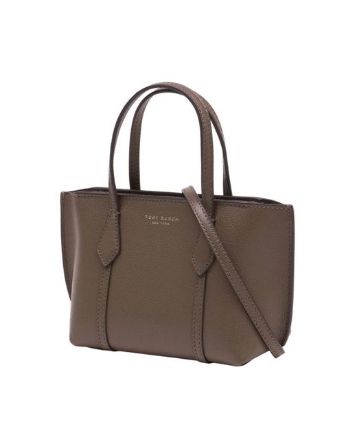 Tory Burch Brown Mini Perry Tote