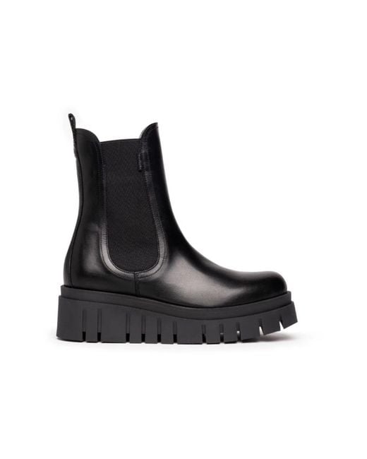 Nero Giardini Black Chelsea Boots