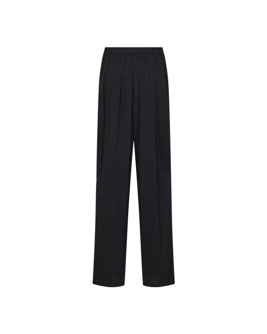 Alaïa Black Wide Trousers
