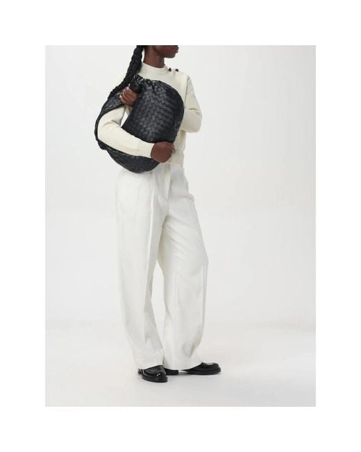 Cashmere Knitwear Bottega Veneta de color White