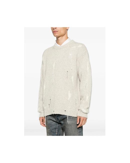ATOMOFACTORY Pullover Mit Rundhalsausschnitt in White für Herren