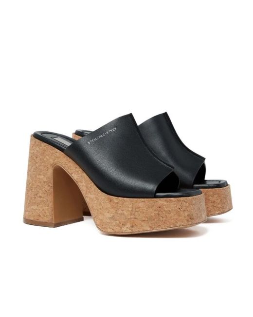 Stella McCartney Blue Heeled Mules