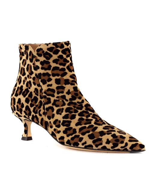 Mara Bini Heeled Boots in het Brown
