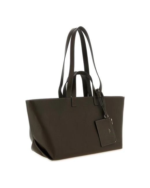 A.P.C. Black Shopping Bags