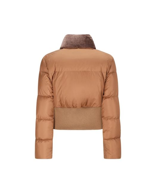 Fendi Brown Winter Jackets