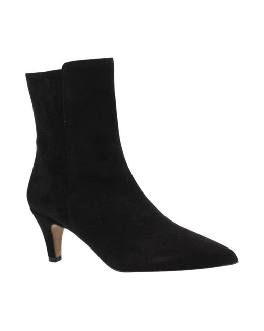 Angel Alarcon Black Heeled Boots