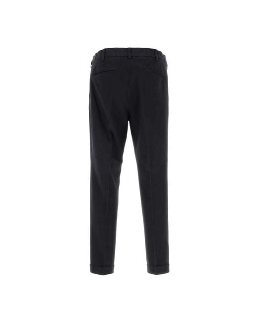 Cellar Door Black Cropped Trousers for men