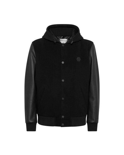 Philipp Plein Jassen ,Zwart ,Zwarte Jas in het Black voor heren
