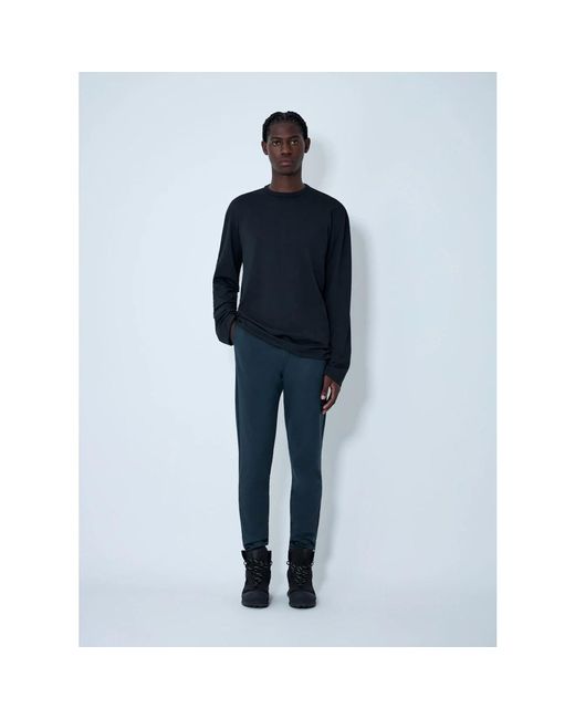 Rier Tops ,Zwart ,Katoen Classic T-Shirt in het Blue voor heren