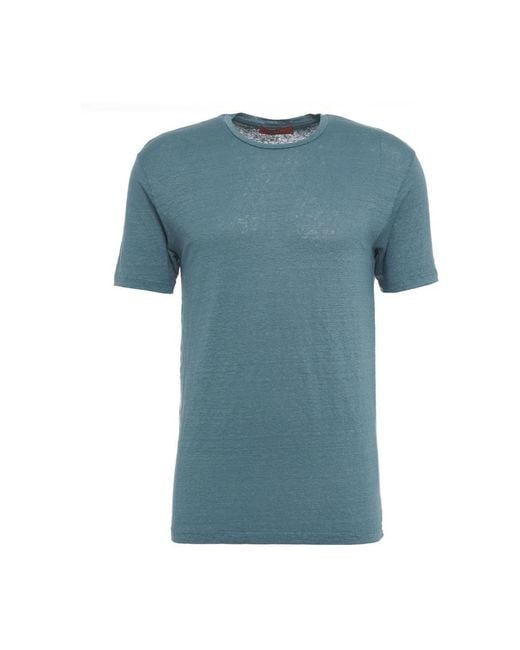 Daniele Fiesoli Blue T-Shirts for men
