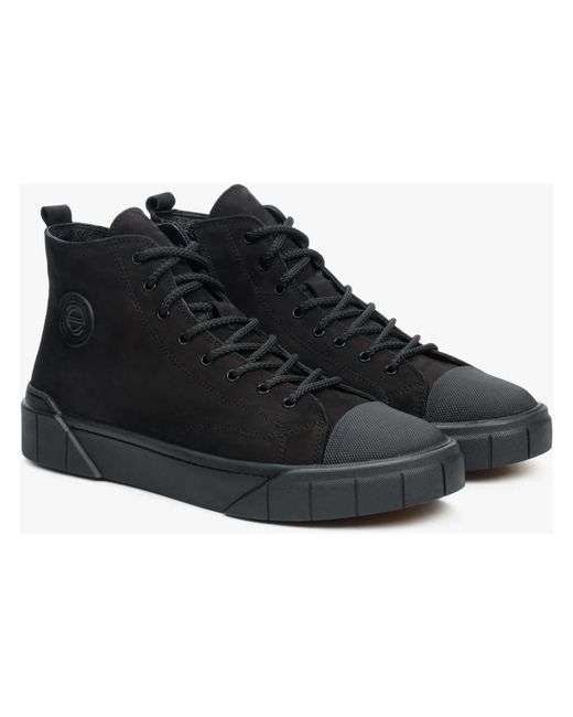 ESTRO Black Sneakers for men