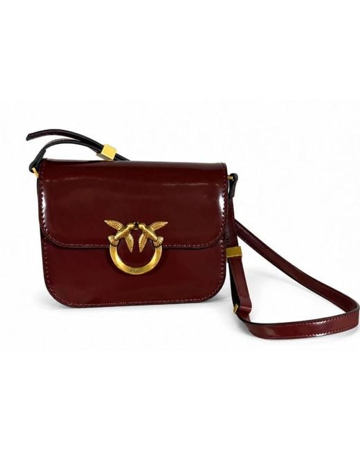 Pinko Brown Cross Body Bags