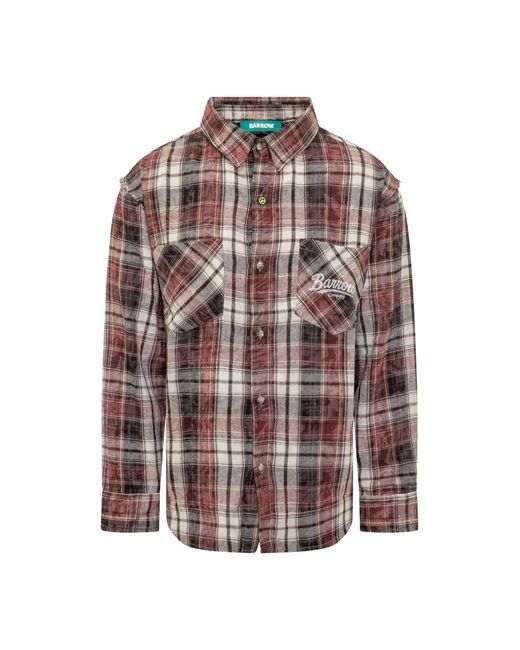 Barrow Red Casual Shirts for men