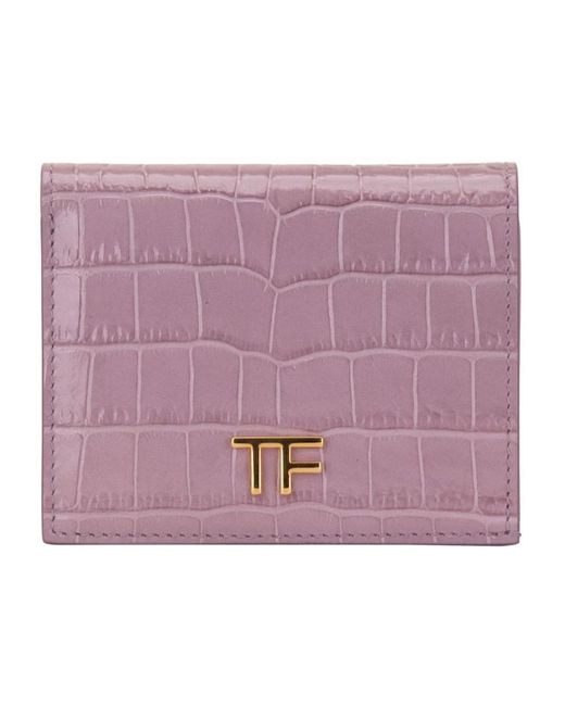 Wallets & Cardholders di Tom Ford in Purple