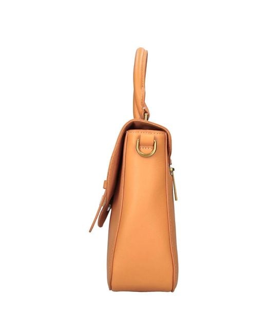 Lancaster Orange Ledertasche