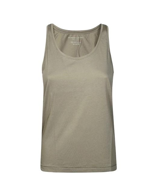 Majestic Filatures Gray Sleeveless Tops