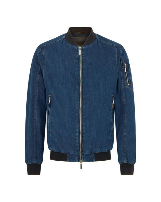 Bomber Jackets Moorer pour homme en coloris Blue