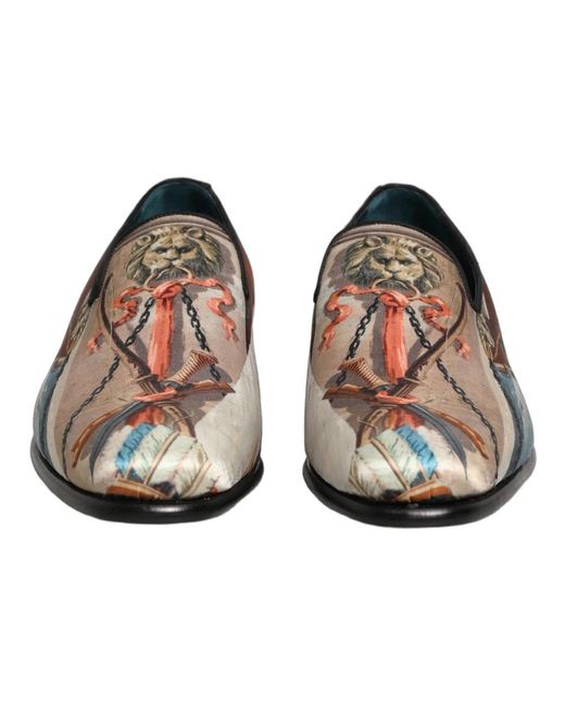 Dolce & Gabbana Brown Loafers for men