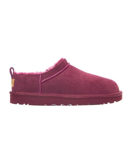 Ugg Purple Classic Micro