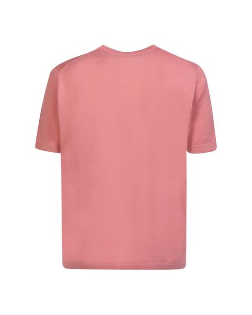 Dell'Oglio Pink T-Shirts for men