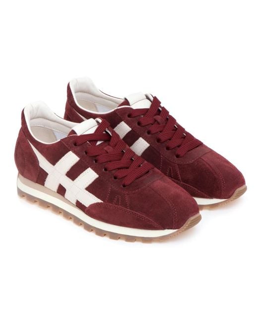Hogan Red Sneakers