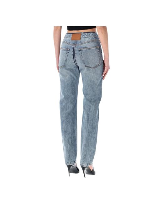 Alexander Wang Blue Loose-Fit Jeans
