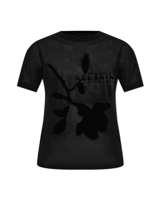 AllSaints Athea Top in het Black