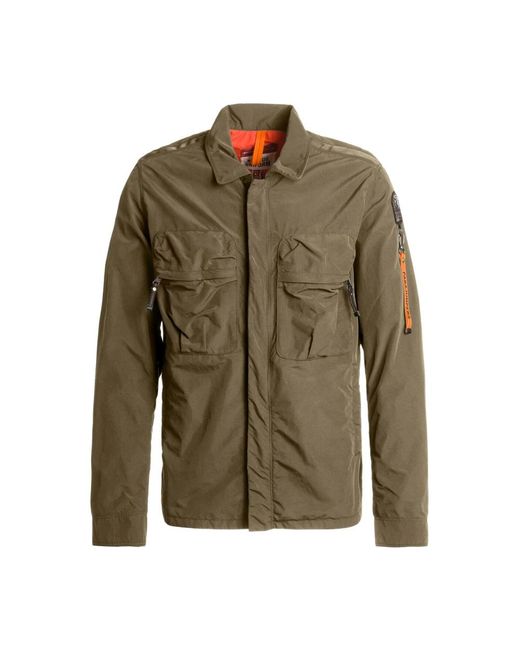 Parajumpers Jassen ,Groen ,Nylon Lichtgewicht Nylon Parka in het Green voor heren