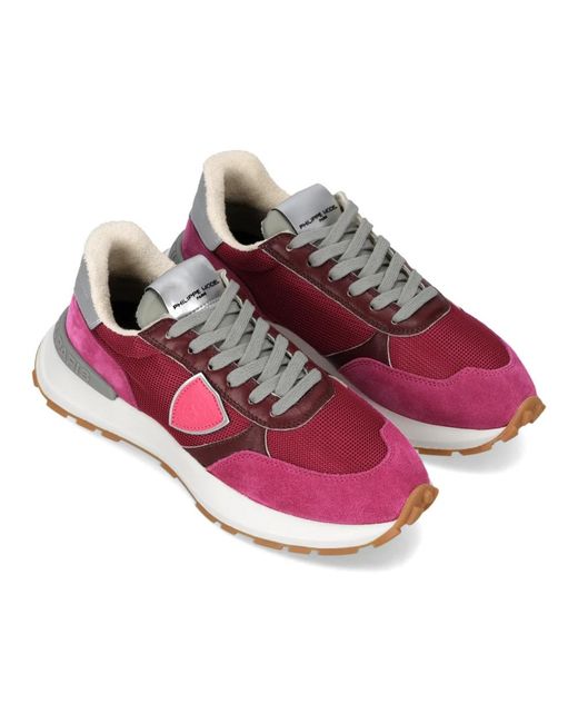 Philippe Model Purple Sneakers