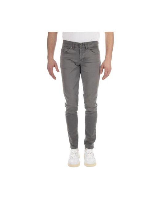 Dondup Gray Slim Fit Jeans for men
