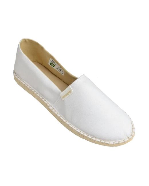 Havaianas White Espadrilles