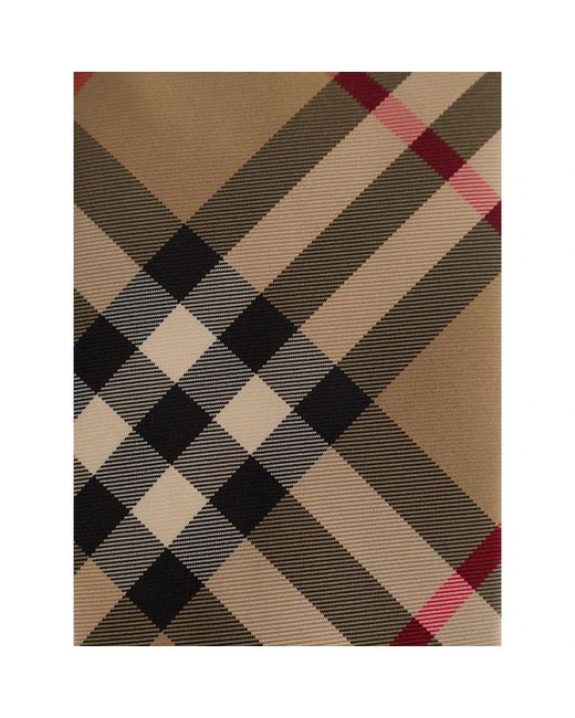 Ties Burberry de hombre de color Metallic