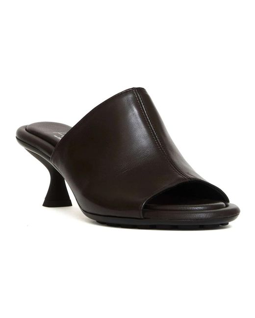 Agl Attilio Giusti Leombruni Black Heeled Mules