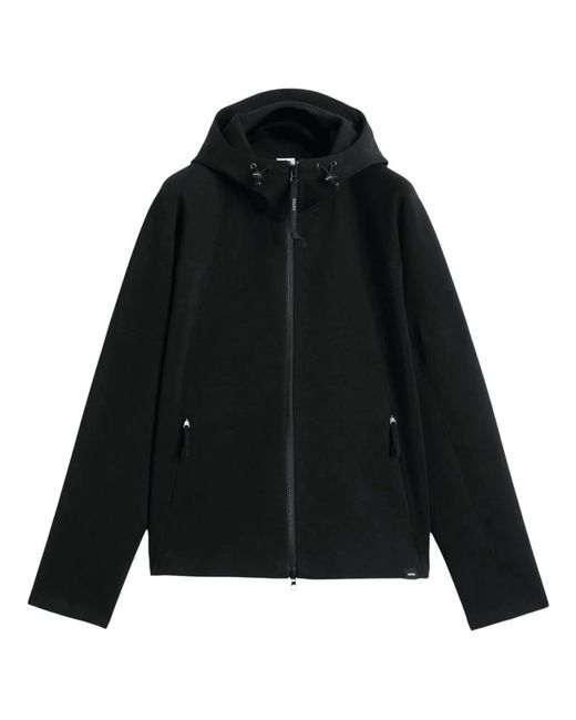 Aspesi Sweatshirt Scuba Jas in het Black voor heren