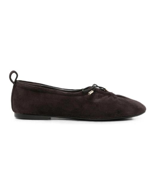 ADRIANNA FERETTI Black Ballerina Shoes
