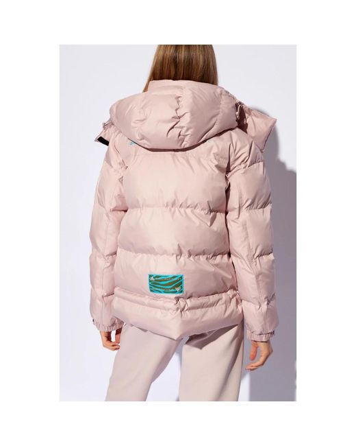 Adidas By Stella McCartney Pink Steppjacke