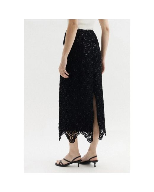 Pennyblack Black Midi Skirts
