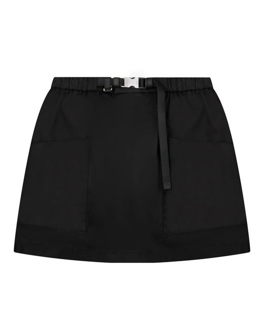 Prada Black Short Skirts