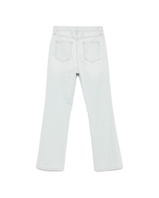 Closed White Straight Fit Jeans