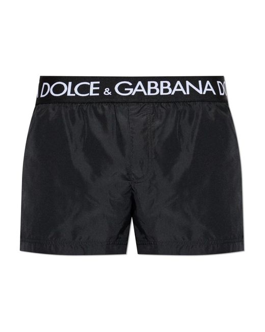 Dolce & Gabbana Men's Black Beachwear