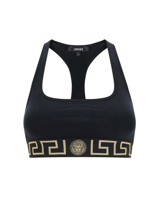 Sport Bras Versace en coloris Black