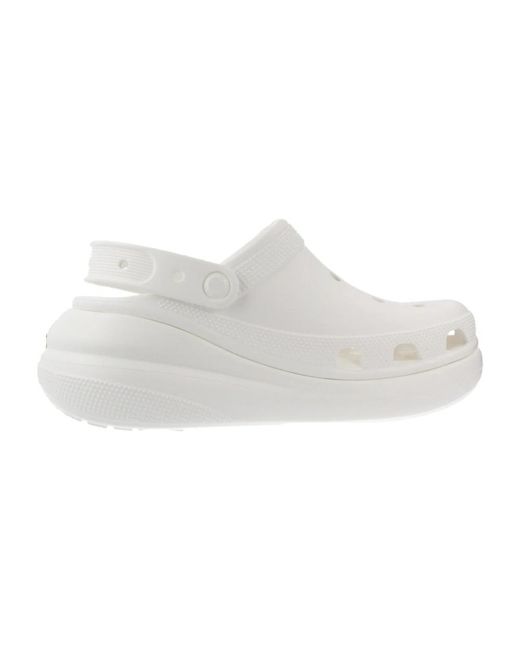 CROCSTM Classic Crush Clog in het White