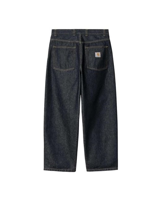 Carhartt Blue Loose Fit Jeans for men