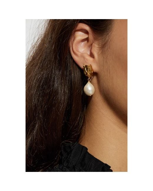 Earrings di Chloé in Metallic