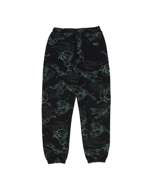 DOLLY NOIRE Black Sweatpants for men