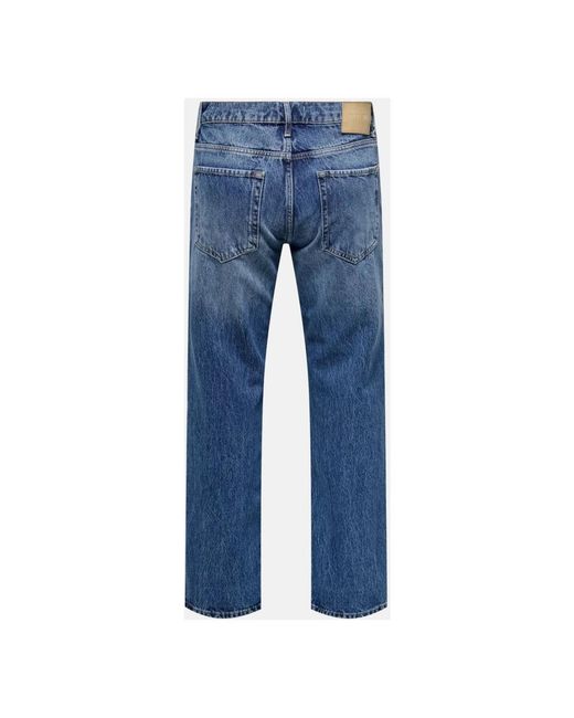 Only & Sons Onsedge Straight in het Blue voor heren